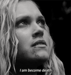 lilycollrns:One Year of The 100Day 5: Favorite Quote → “I am become death, destroyer of worlds.”
