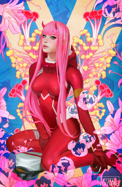 crystalgraziano: DARLING in the FRANXX isn’t turning into my favorite anime, but I really like 02. Prints on Etsy 