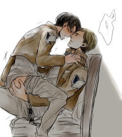 commander-erwin-s:  Erwin x Levi 