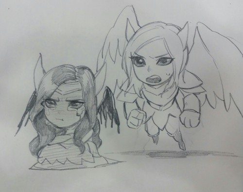 XXX ganjangom:  Doodles..! Yordle.ver katarina, photo