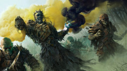 morbidfantasy21:  Orc Zombie Assault – fantasy concept by Alex Negrea  