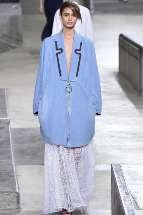 Oversized denim? Yes pleaseeee. Kenzo S/S 15