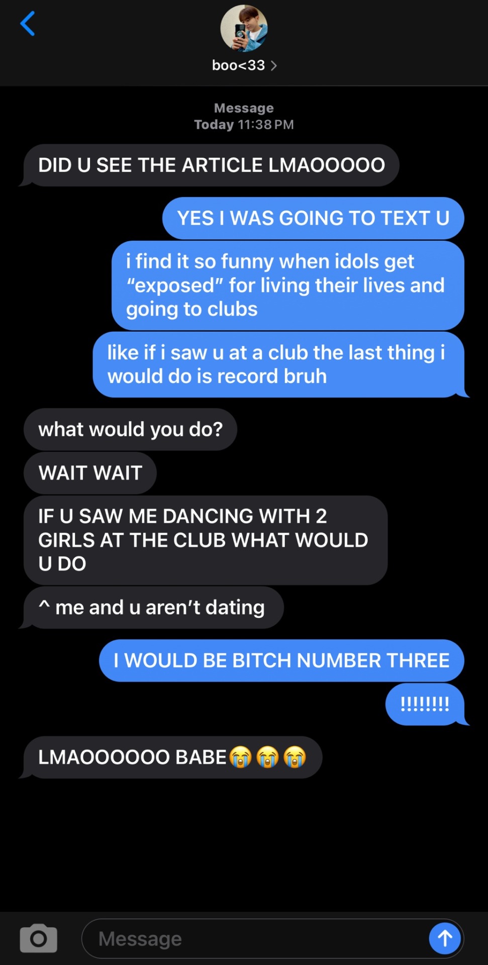 Bf Boo Texts BUT He Loves You A Lot More Than He Shows