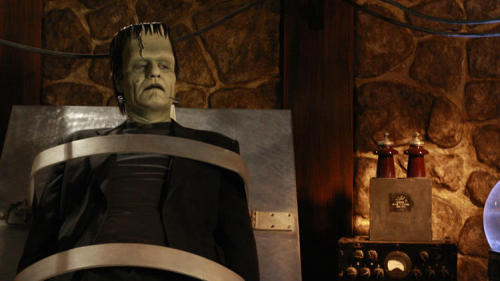A classic Frankenstein makeup by KNB EFX Group. #MonsterSuitMonday