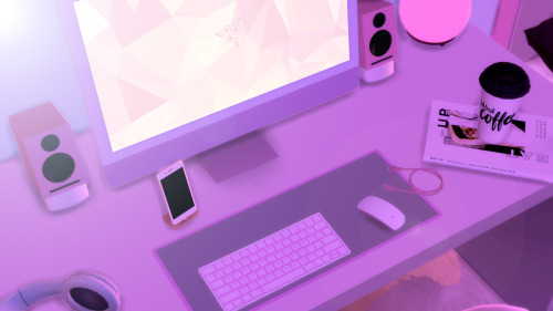 simbarb: PINK GAME SETUP CC CreditsOriginal mesh by: MXIMS and Lumia Sims————————————————————- Retex