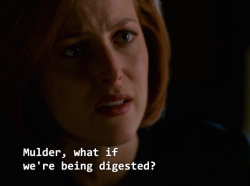 contexfiles:(submitted by mockingjays)  Lol xfiles was the best show ever