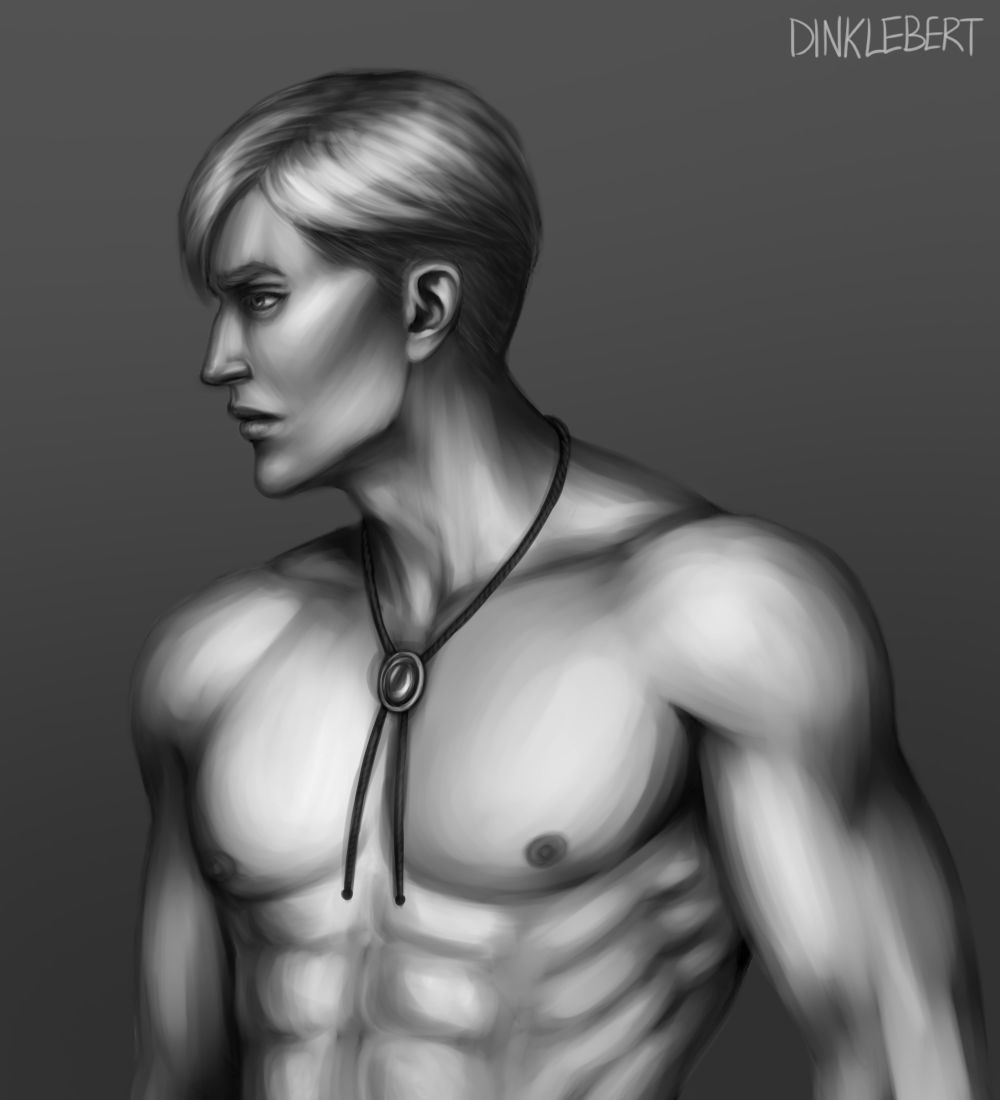 dinklebert:remember those stubble/facial hair paintings I was doing? I finally finished
