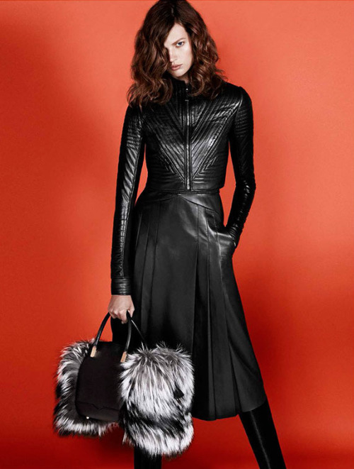 forcedfemme-me: Bette Franke - J. Mendel Fall 2013 Ad Campaign