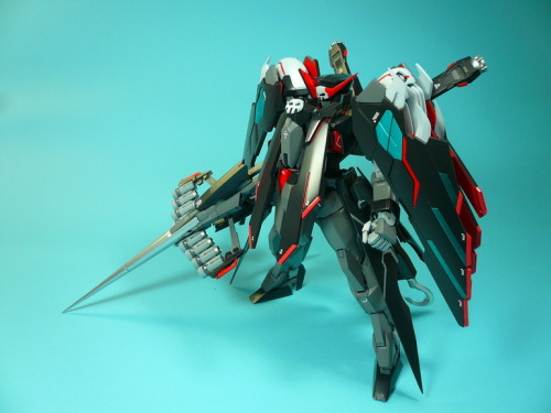 ani-plamo: 1/100 MG Dark Hound Eclipse Custom by papayos