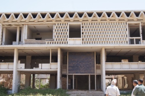 Architecture & PoliticsJose Luis Sert : Former US Embassy in Baghdad 1955-1959 · Today abandoned