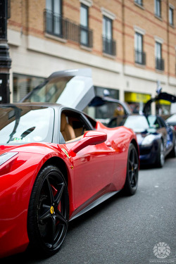 Watchanish:  Hands Up! Starring The 458 Italia And Sls Amg. More Of Our Footage