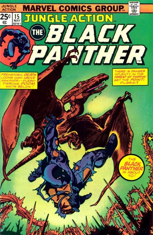 vintagegeekculture: Don McGregor’s Jungle Action covers, one of the two main inspirations