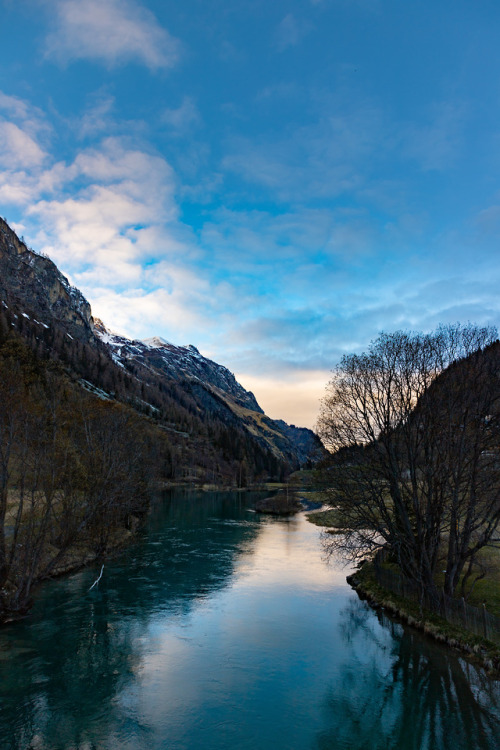 nature-hiking:Peaceful mountain river - Tignes, France, April 2019photo by nature-hiking