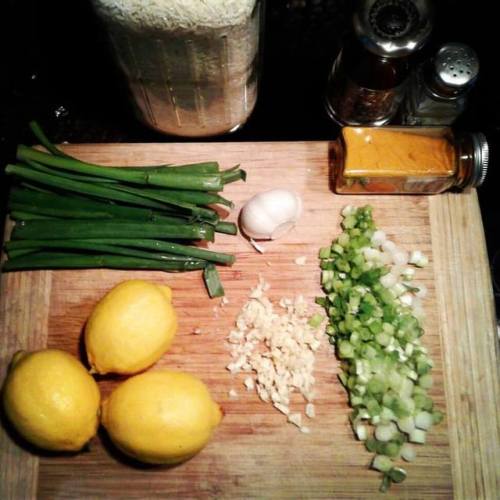 copperbadge: copperbadge: hellenhighwater: Insomnia Cooking from Hell: Lemon Rice For every cup of u