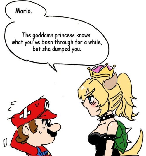 absolutelyapsalus: This is the only valid piece of Bowsette fanart and no one can tell me otherwise.