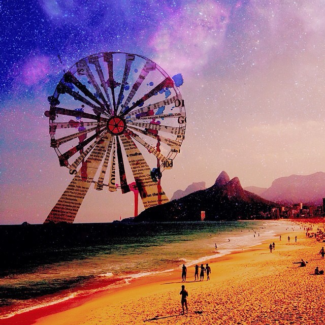 jedavu:  Colorful Illustrations Added to Photos Transform Reality into Fantasy Rio