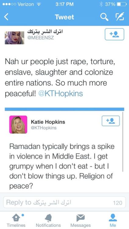 g-aesthetic:  cherrybrandyismymuse:  dynastylnoire:  youarenotdesi:  I’m in tears  welp  Burn!!!  White people blithely ignoring their history and penchant for violence and utter destruction.     