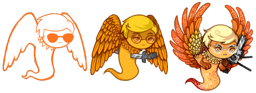 v-shift: EDITED EDIT: we have reached terminal velocity;;;;; pastel bone davesprite is now here