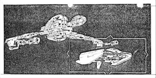 startrekstuff:  The Klingons attack: Storyboarded sequence for Star Trek III: The Search For Spock.&