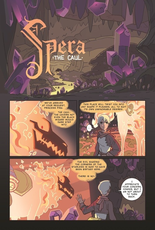 joshtierney: The Caul, illustrated by @gaelbertrand with @mariannekhalil, follows Pira and Yonder on