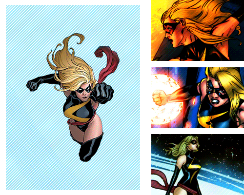 forsakentimes:  ❖ ms. marvel ❖ carol danvers ❖ captain marvel ❖ 