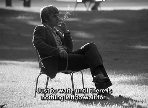 transamorem-transmortem:  Un Homme Qui Dort, 1974. Director Bernard Queysanne