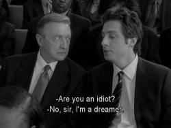 annajenniferbackstrom:  No, sir, I’m a dreamer. | via Tumblr på We Heart It http://weheartit.com/entry/59357031/via/julehasnobrain