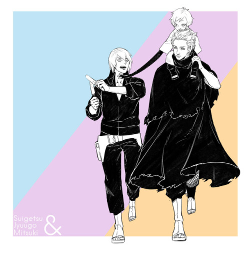 matchabitchy:naruto log.2 人々by:  黑色萬寳路