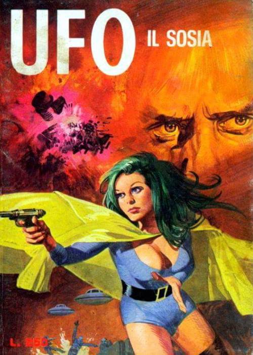 Italian UFO comics (1973-76)Editrice: Edifumetto, ItalyAutori: Renzo Barbieri, Ennio Missagli, Vladi