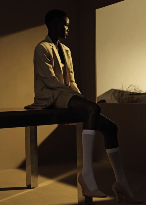 pocmodels:Adut Akech by Josh Olins for Vogue Italia - April 2019