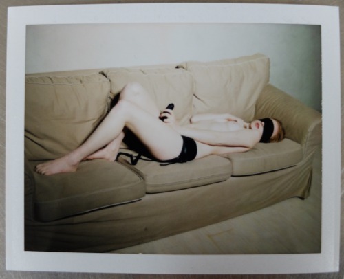 Polaroid preview from my last shoot with George Pitts / Brooklyn, NYApril 2014