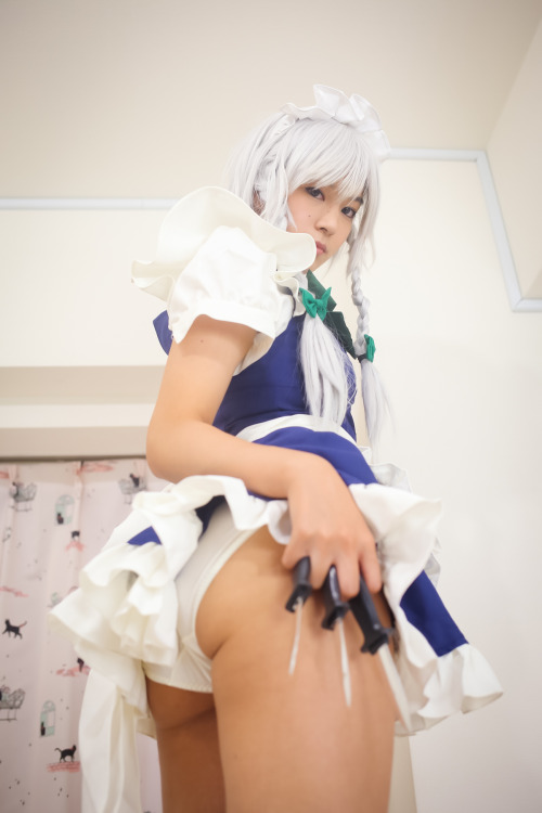 Porn Pics Masako Natsume (Sakuya Izayoi - Touhou) 1