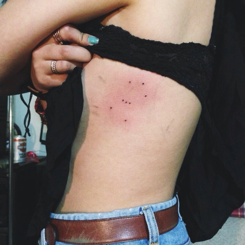 Photo by calasmico on Instagram  tattoohighfive tattoos tattoo ink  constellation constellations star  Orion tattoo Constellation tattoos Nebula  tattoo