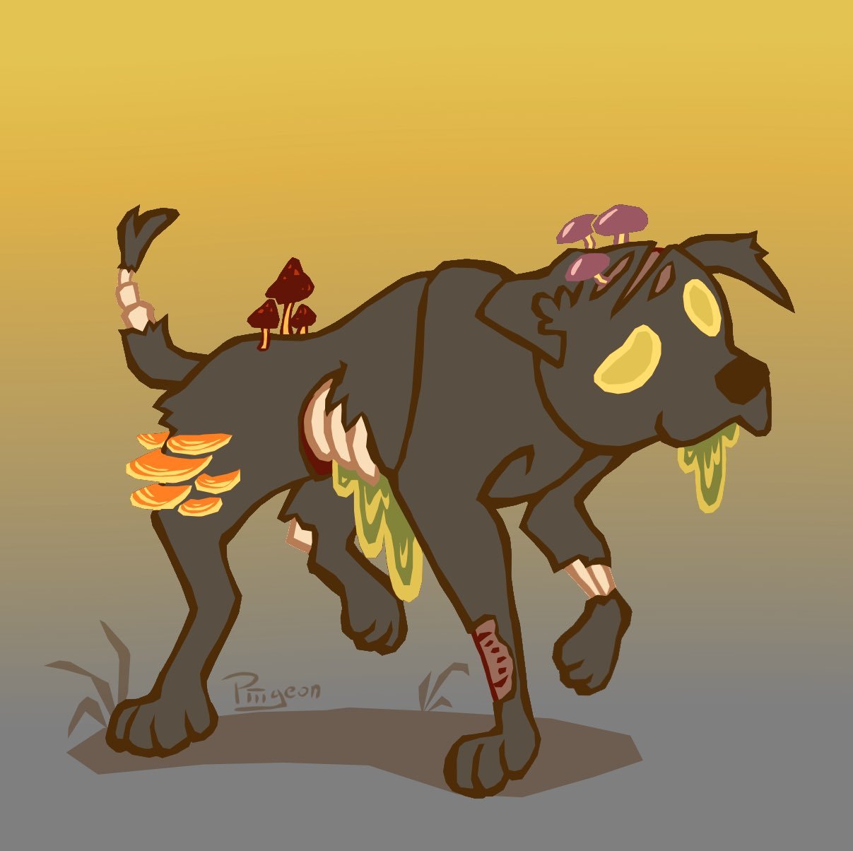 Happy Halloween!!! Have a zombie dog!
I hope everyone is having fun and staying safe!
