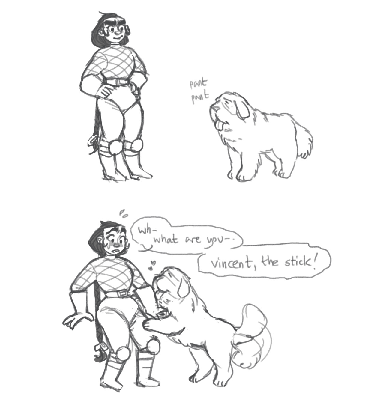 buttart: i can’t stop thinking about Ana’s pets (vincent belongs to her family)