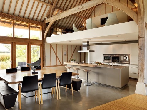 Thatched Barn by Bulthaup by Kitchen Architecture.(via Thatched Barn by Bulthaup by Kitchen Architec