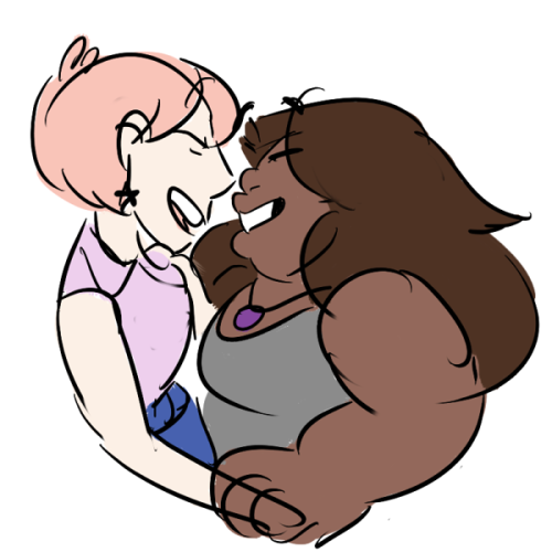 forgetfulmom: day 4 - free day decided to go with human au for this one just for mom jeans pearl pearlmethyst week organized by @fuckyeahpearlmethyst! 