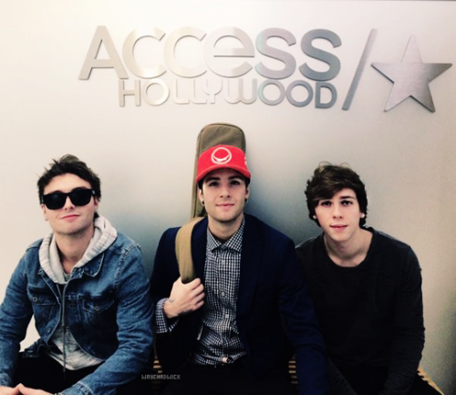 Emblem3 interview with Access Hollywood.