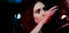 fantasyoswald:GET TO KNOW ME MEME → [1/7] female characters » Wanda MaximoffSometimes it’s hard. But