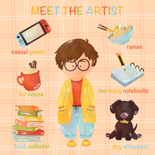 Meet the Artist!I know these things were a big thing a while ago, and even if I’m too late to the pa