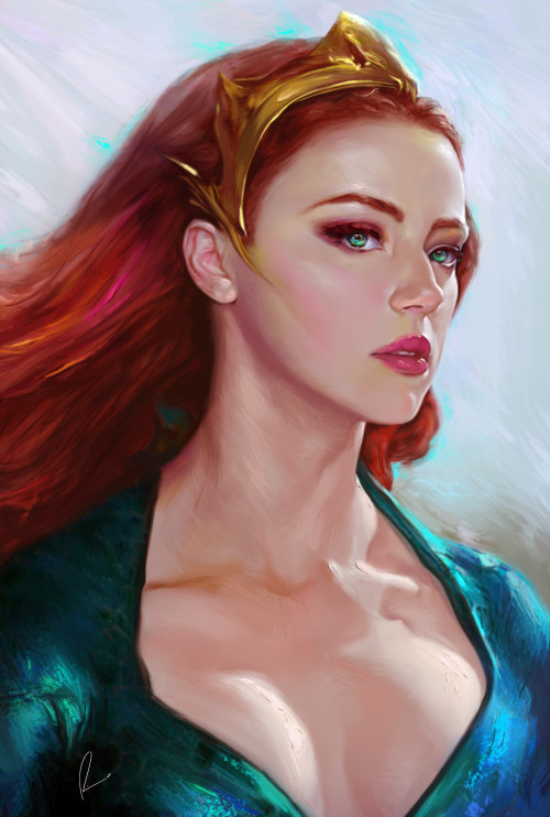 dalinscar:  Mera by Fei Teng https://www.artstation.com/teng-fei