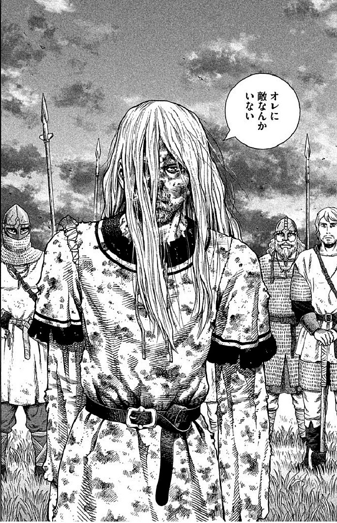 Eu após assistir 3 segundos de vinland saga (eu não tenho inimigos) -  iFunny Brazil