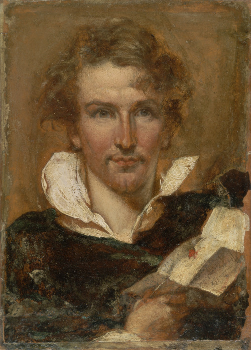 Self-PortraitWilliam Etty (British; 1787–1849)1823Oil on paper laid down on wood Yale Center for Bri