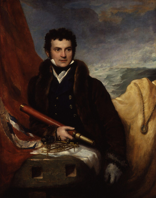 arcticelves:Sir William Edward Parry by Samuel DrummondParry’s ships Hecla and Griper passed ten mon