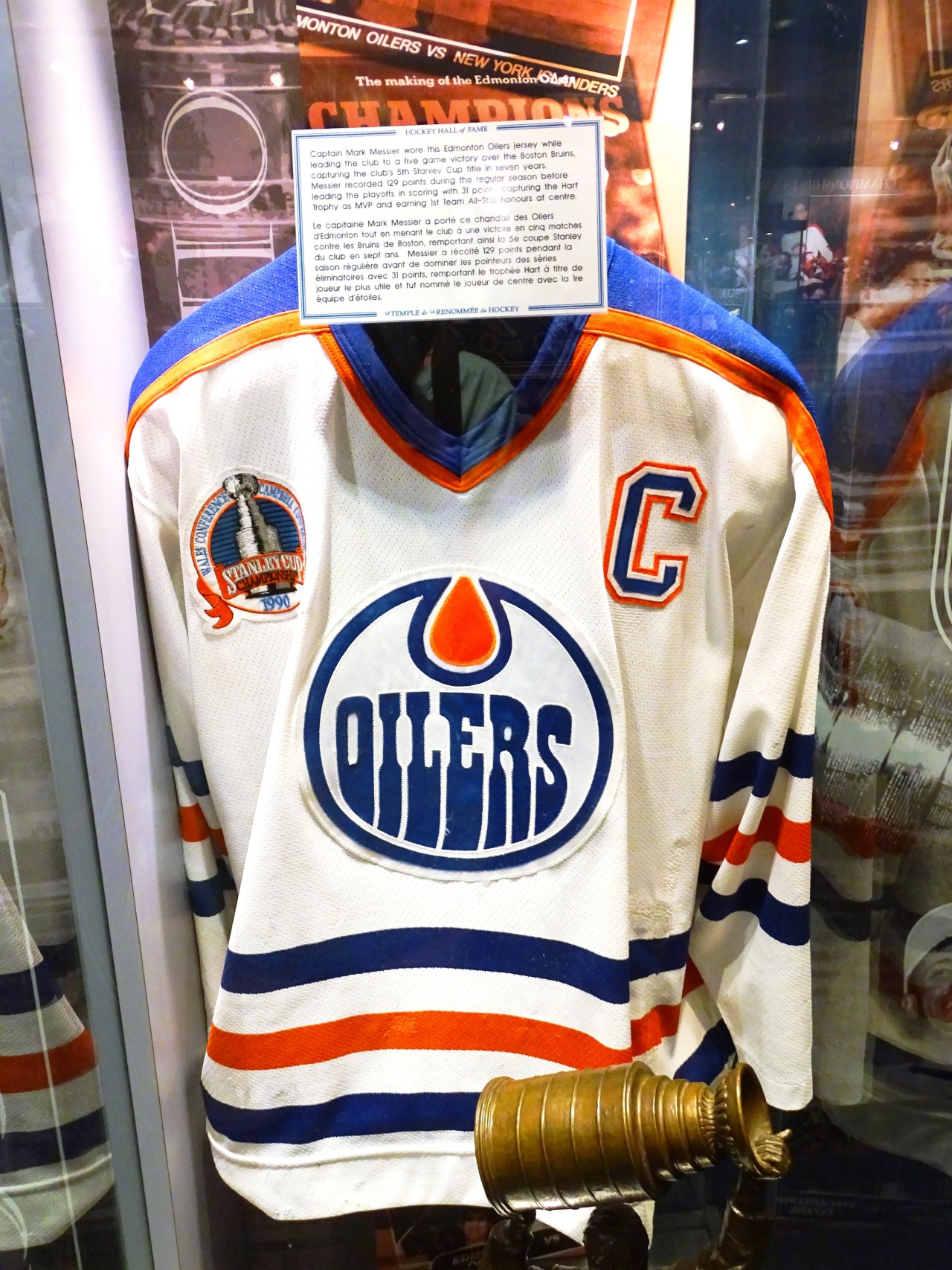 mark messier oilers jersey