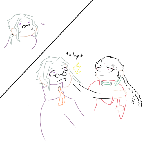 He Slapped The Trash Out Of Him (>u