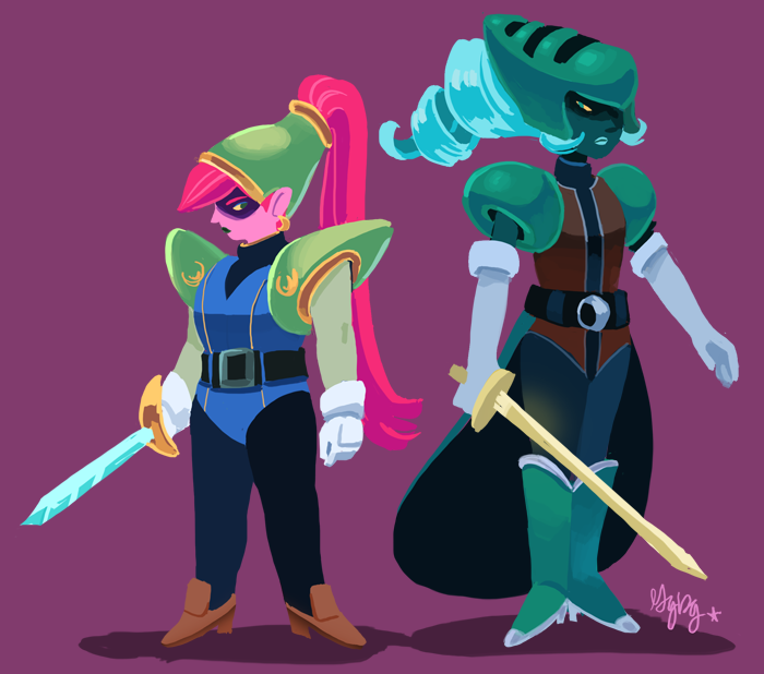 Pop Star-Kirby — gigidigi: Fanart of Sword and Blade Knight, from...