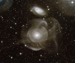 just–space:  Galaxy NGC 474: Shells
