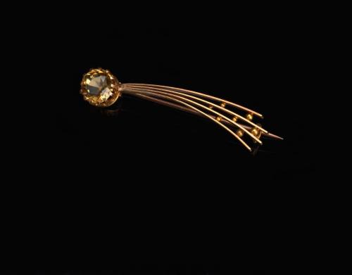 edwardian-time-machine:  Halley’s Comet, brooch(1910)JAMES McBEAN &amp; SON, Melbourne (ma