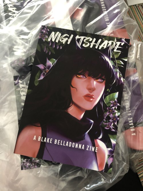 NIGHTSHADE - PRODUCTION UPDATE Hello all! The Nightshade Zine’s Shipping Mod has finally recei